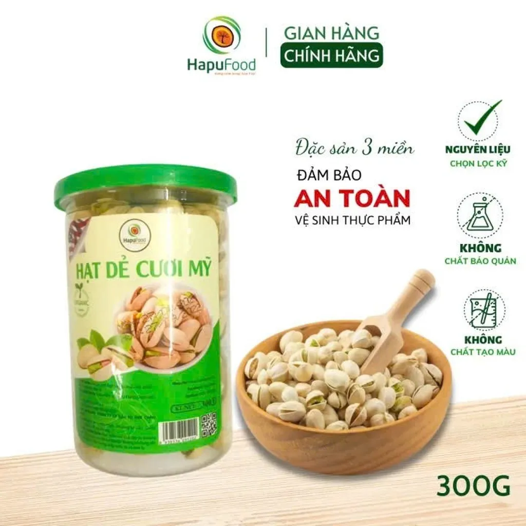 Hạt Dẻ Cười Mỹ Giàu Dinh Dưỡng Hộp 300g H07 - Lady's Passion