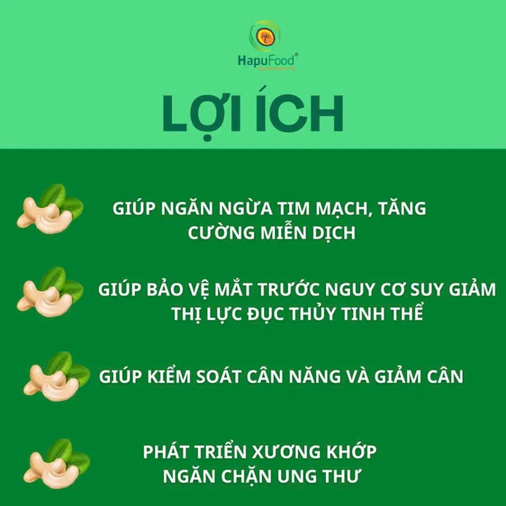 Alternative view of Hạt Điều Rang Muối Vỏ Lụa Nguyên Hạt Hộp Tròn 350g H011 - Lady's Passion