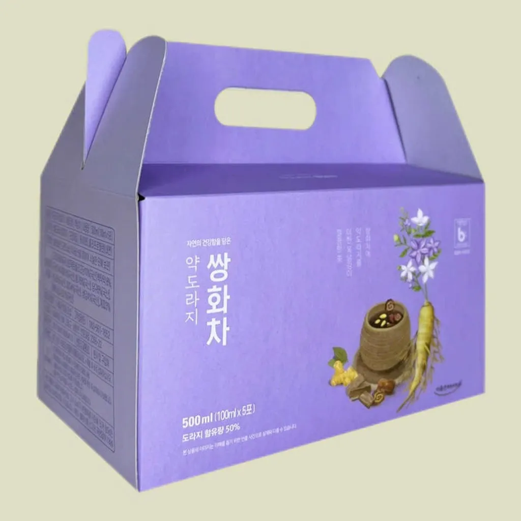 Chiết Xuất Trà Thảo Mộc Rễ Cát Cánh Doraji Ssanghwa (5 Gói X 100ml ) - Ginseng House