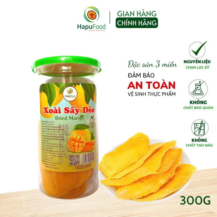 Xoài Sấy Dẻo Hủ 300g Tc11 - Lady's Passion
