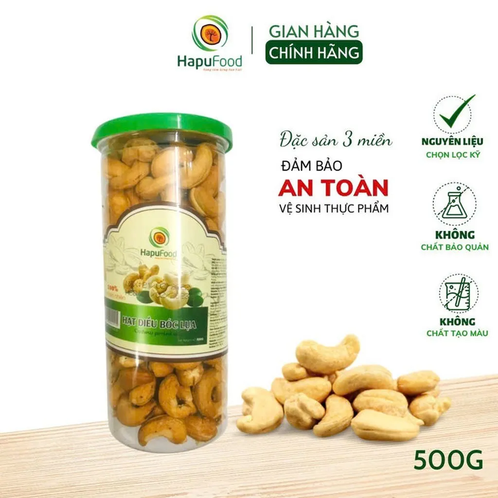 Hạt Điều Rang Muối Bóc Lụa Hủ 500g Tc12 - Lady's Passion