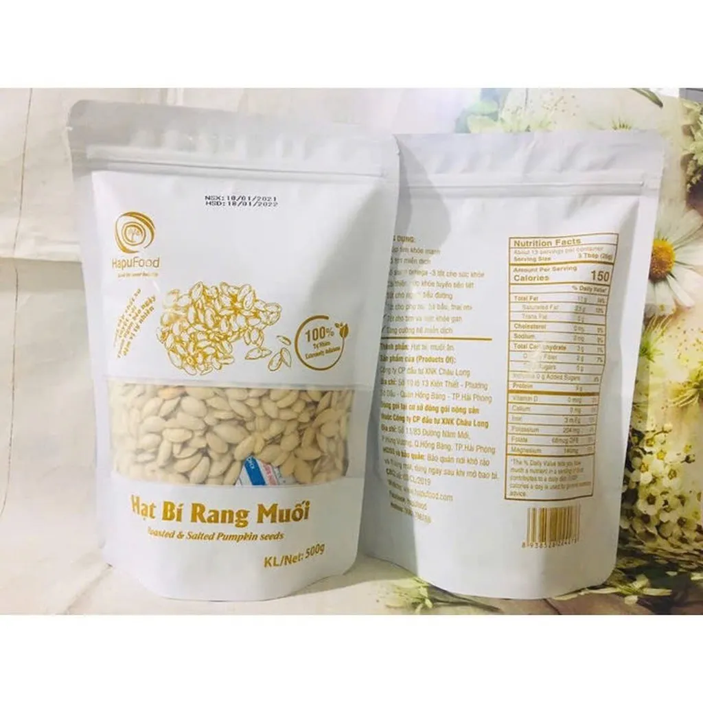 Alternative view of Hạt Bí Rang Muối Túi 500g H015 - Lady's Passion