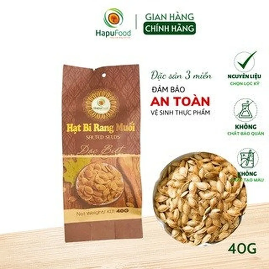 Hạt Bí Rang Muối Túi 40g H017 - Lady's Passion