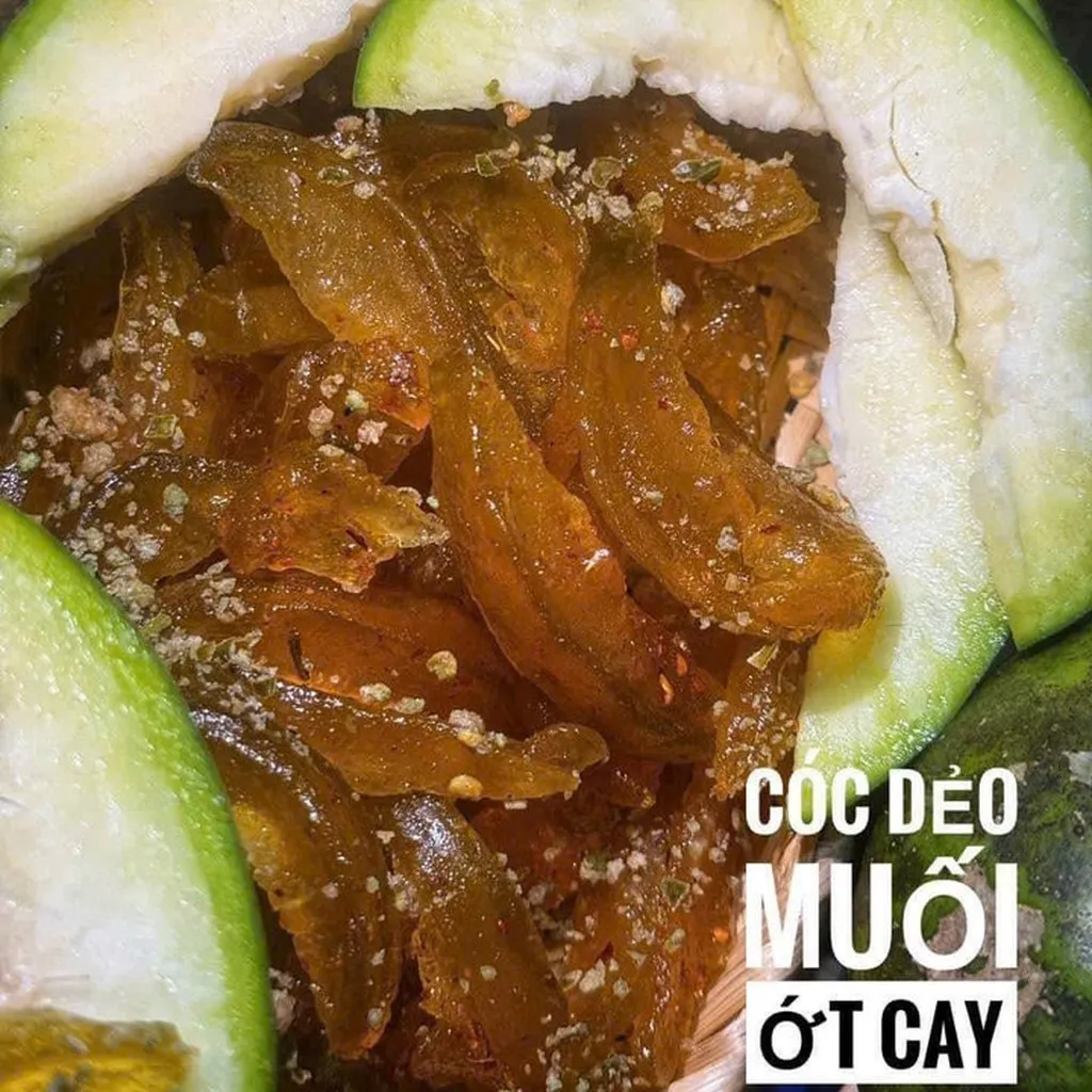 Cóc Dẻo Sấy Muối Ớt Siêu Ngon - Nghiện Liền Miếng Đầu 500g - Winnie House