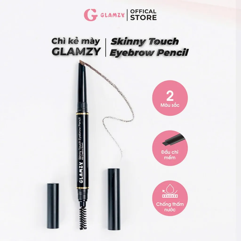 Chì Kẻ Mày Glamzy Skinny Touch Eyebrow Pencil
