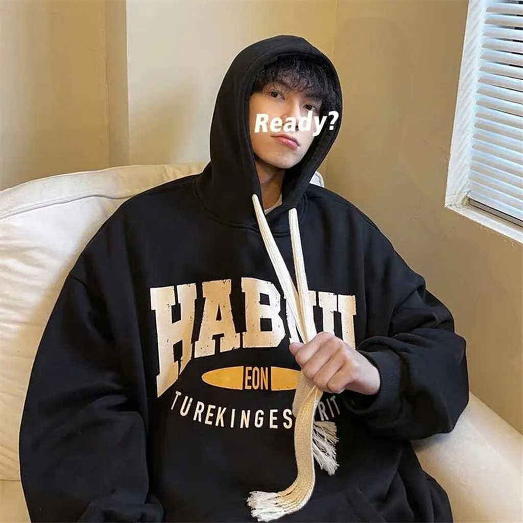 Alternative view of Áo Hoodie Haril Sill Form Rộng Tay Lỡ Unisex Nam Nữ- Tổng Hợp Áo Nỉ Hoodie Rip