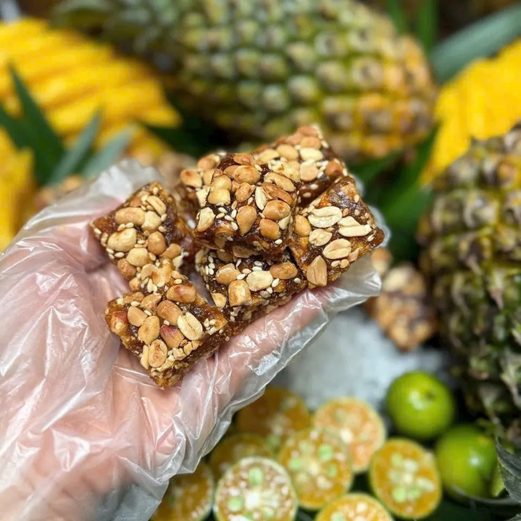 Kẹo Khóm Tân Phước - "đặc Sản Miền Tây, Hương Vị Quê Hương" 500g - Winnie House