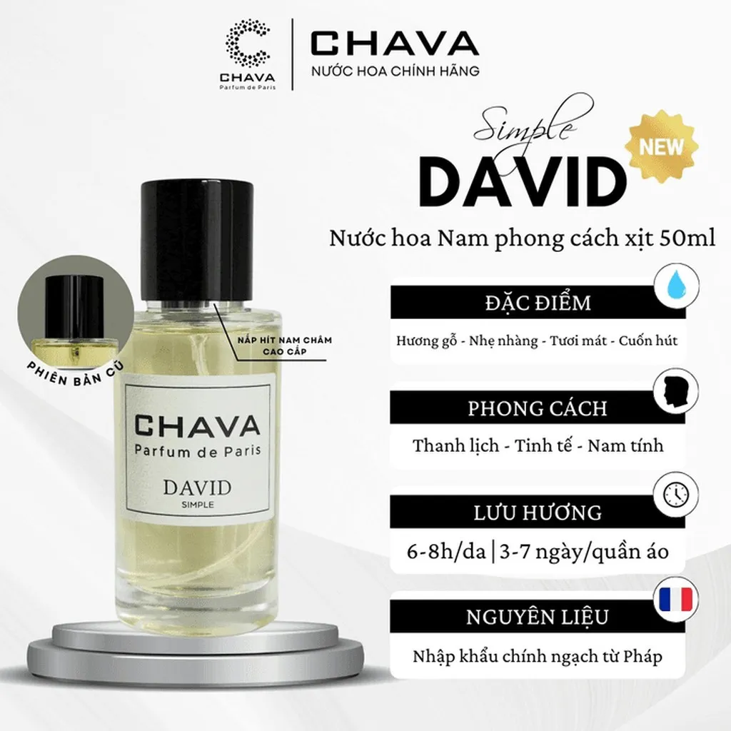 Simple David 50ml - Chava