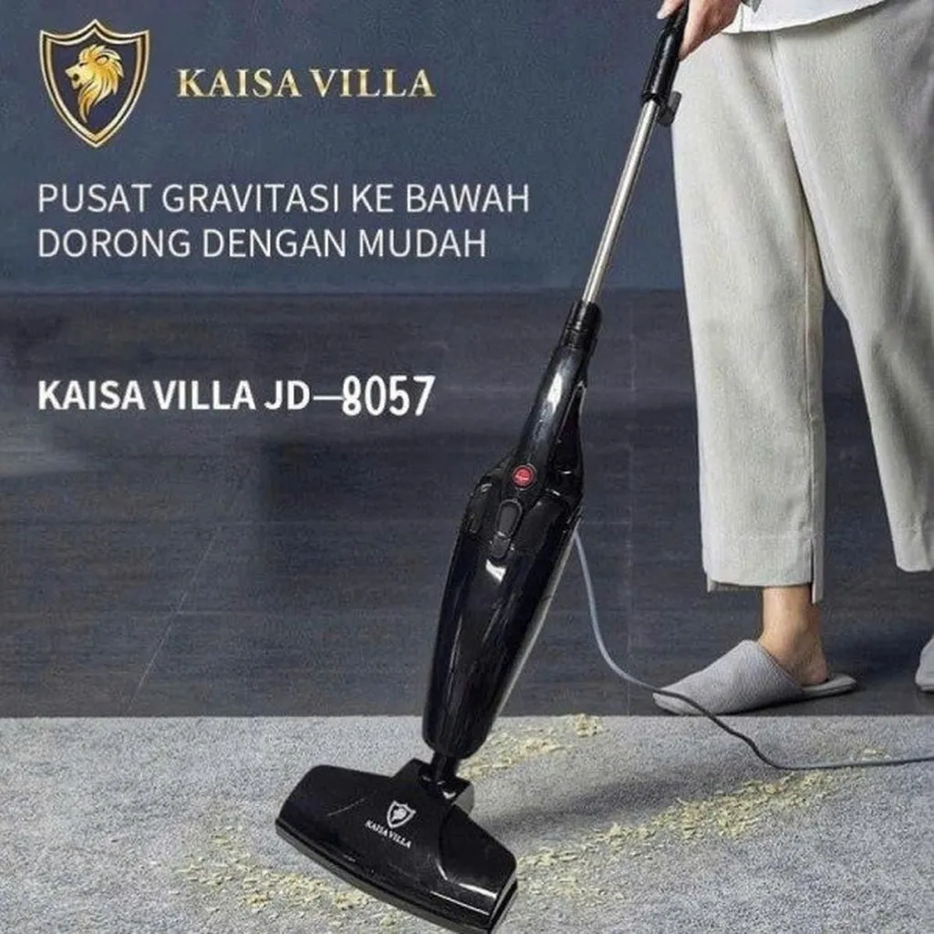 Máy Hút Bụi Cầm Tay Kaisa Villa Jd-8057, Máy Với Lực Hút 15000pa Công Suất 600w Làm Sạch Dễ Dàng - Bảo Hành 12 Tháng