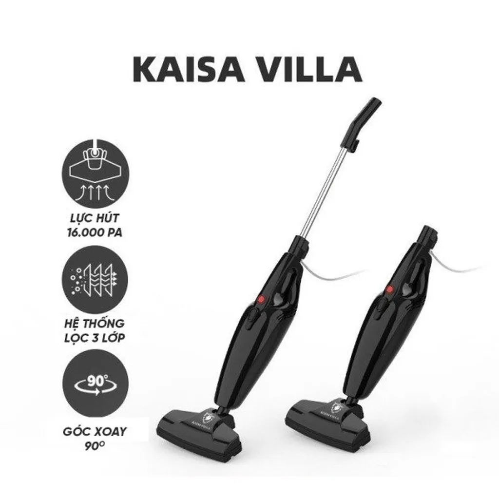 Alternative view of Máy Hút Bụi Cầm Tay Kaisa Villa Jd-8057, Máy Với Lực Hút 15000pa Công Suất 600w Làm Sạch Dễ Dàng - Bảo Hành 12 Tháng
