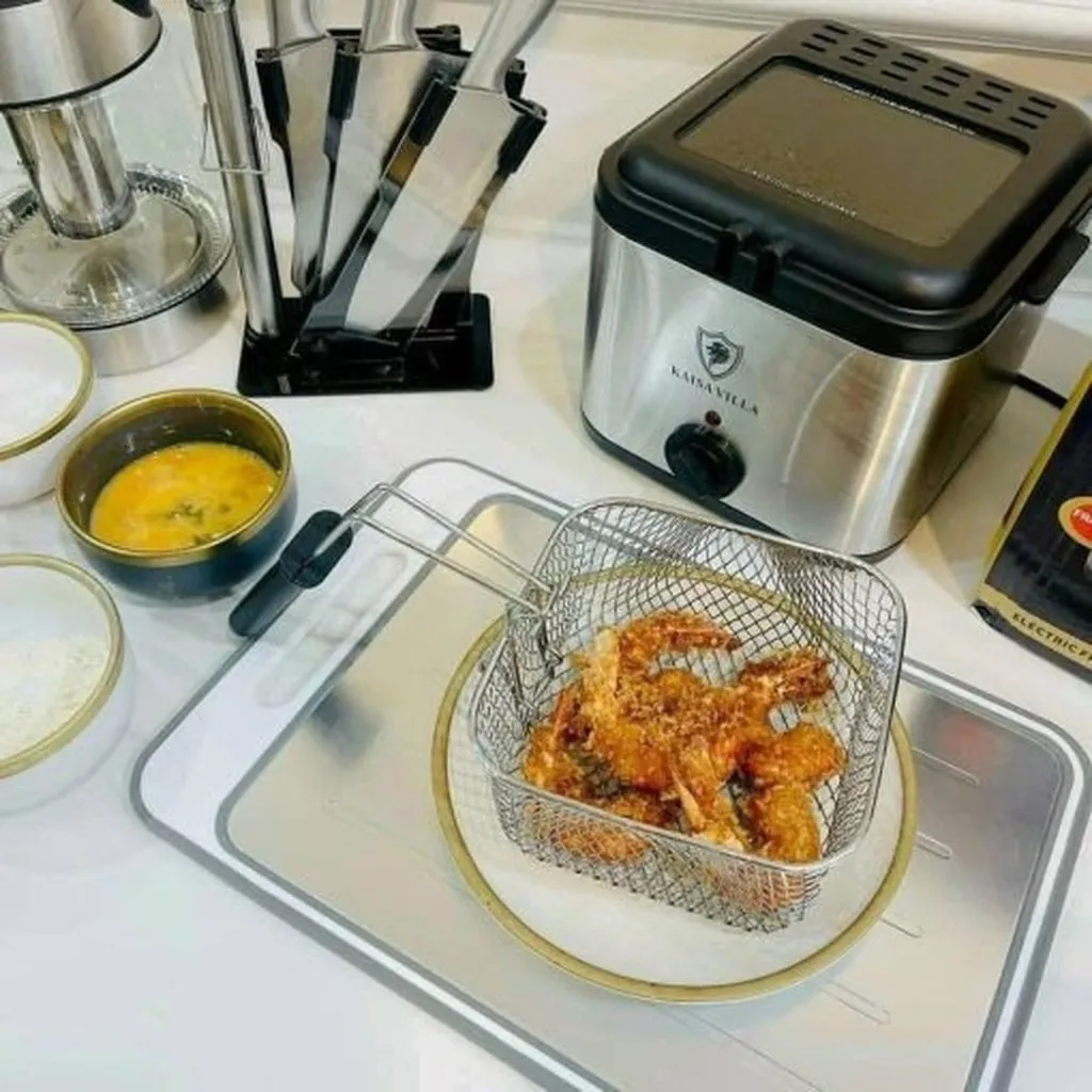 Alternative view of Nồi Chiên Ngập Dầu Đa Năng Kaisa Villa Jd-8041 Dung Tích 2.5l Tặng Kèm Giỏ Dựng - Bảo Hành 12 Tháng