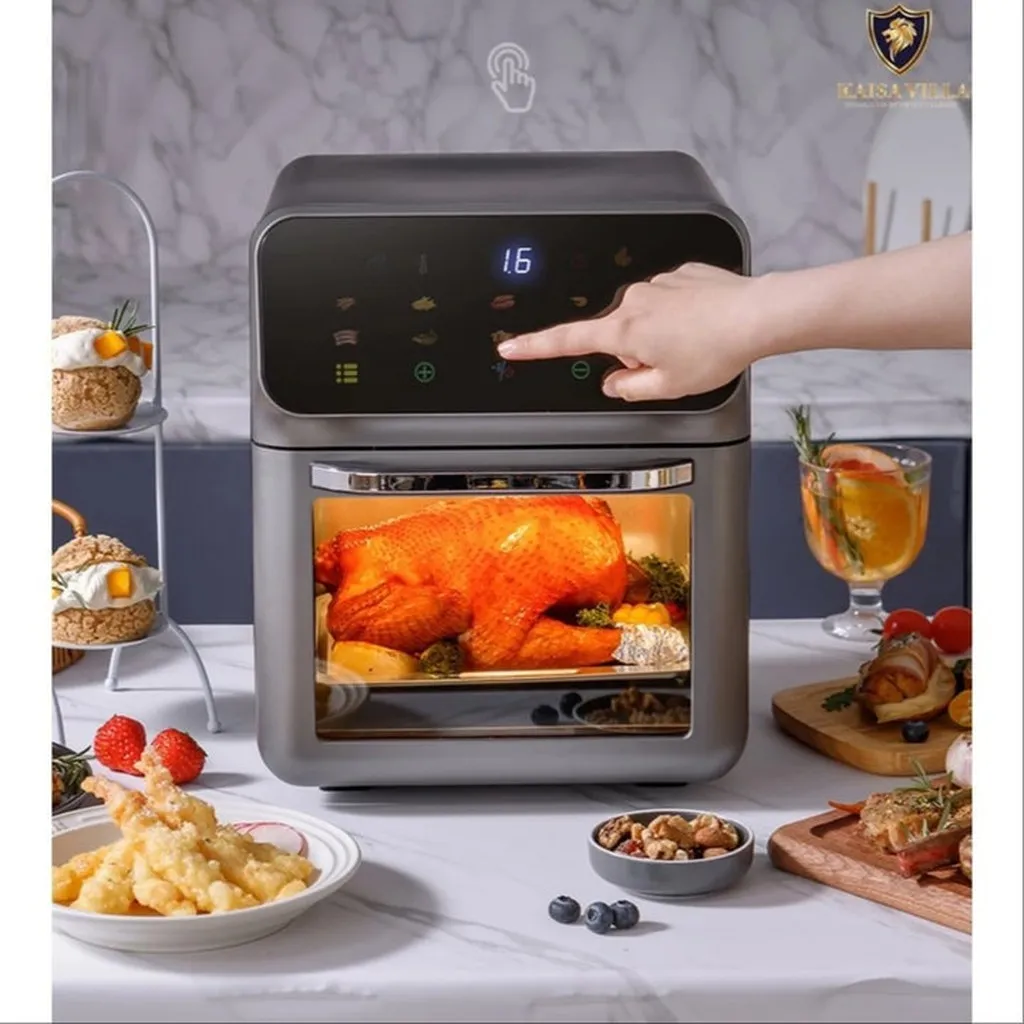 Nồi Chiên Không Dầu Kaisa Villa Jd-8059 Công Suất 1350w, Dung Tích 10l, Màn Hình Cảm Ứng Chính Hãng