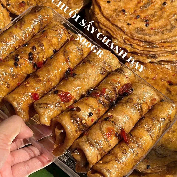 Chuối Xiêm Phơi Chanh Dây Xí Muội, Cực Phẩm Ăn Vặt 500g - Winnie House