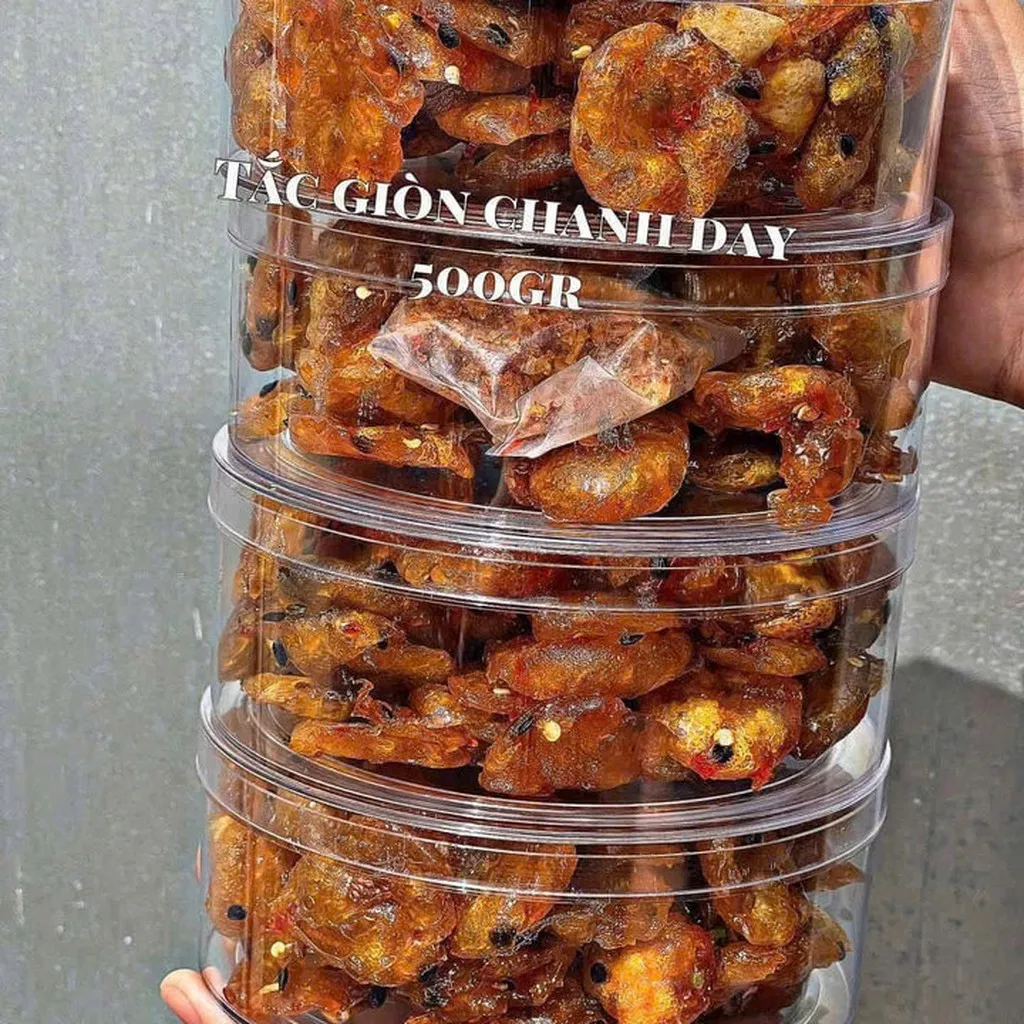 Alternative view of Tắc Giòn Chanh Dây Muối Ớt - Siêu Phẩm Mứt Tết, Ăn Là Ghiền 500g - Winnie House