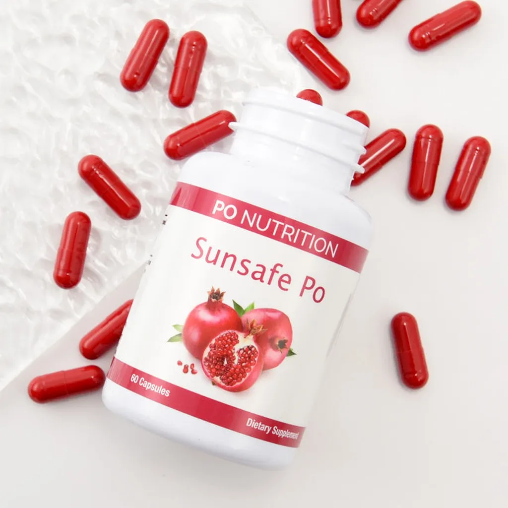 Alternative view of ​sản Phẩm Hỗ Trợ Chống Nắng Bảo Vệ Da Po Nutrition Sunsafe Po (60 Viên)