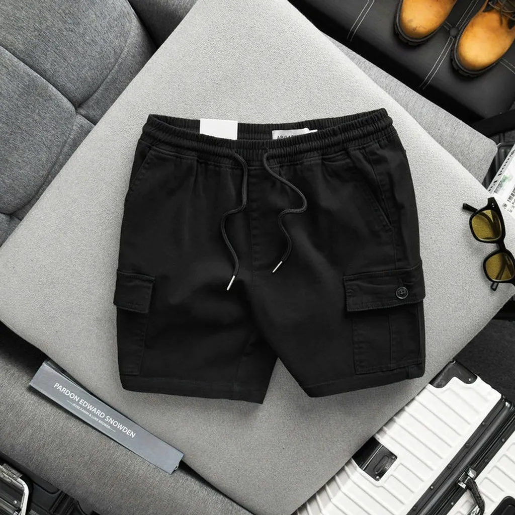Alternative view of Quần Short Kaki Ngố Chất Kaiki Mềm Mịn Co Giãn P280 - Lady's Passion