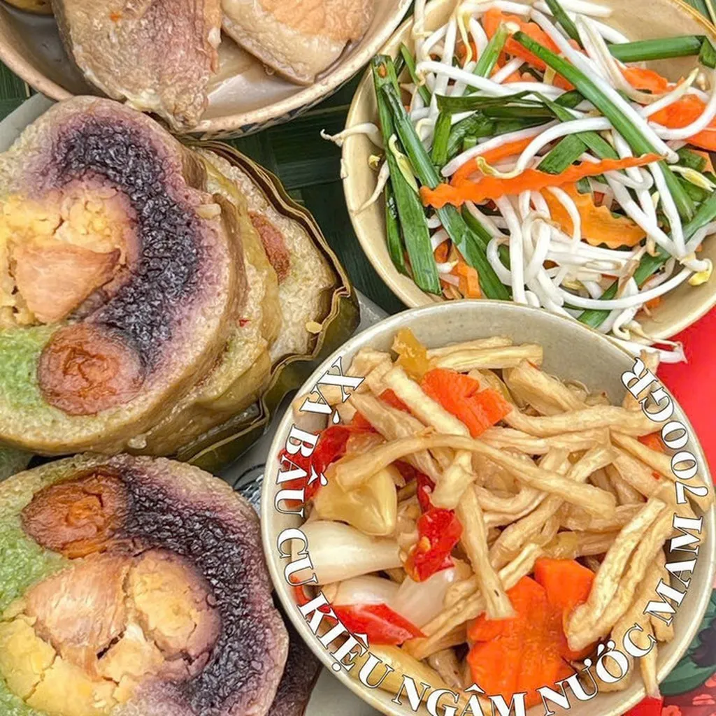 Dưa Xấu Bấu Củ Kiệu Ngâm Mắm - Đặc Sản Tết Miền Tây 700g - Winnie House