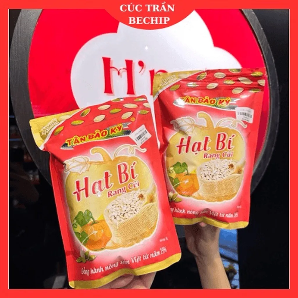 500g Hạt Bí Rang Củi, Hạt Bí Tân Bảo Ký Sạch, Thơm Ngon, Béo Giòn, Tốt Cho Sức Khoẻ Hàng Chuẩn, Món Ngon Ngày Tết - Ctb628
