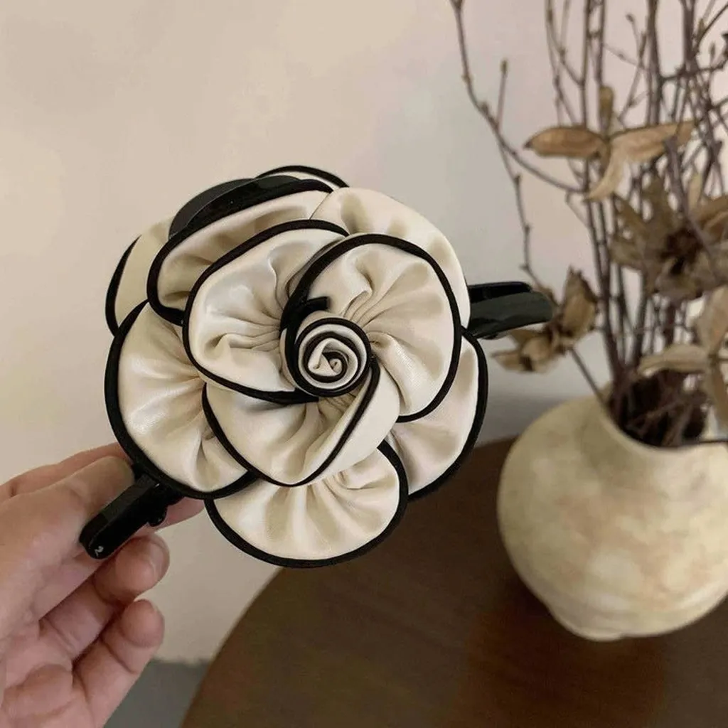 Alternative view of Kẹp Tóc Hoa Trà Thanh Lịch Phong Cách Hàn Quốc-dâu Shop