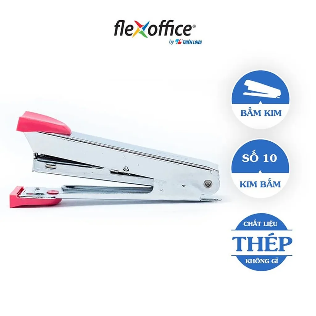 ( Hộp 12 Cái )bấm Kim Số 10 Flexoffice Fo-st02 (fs)