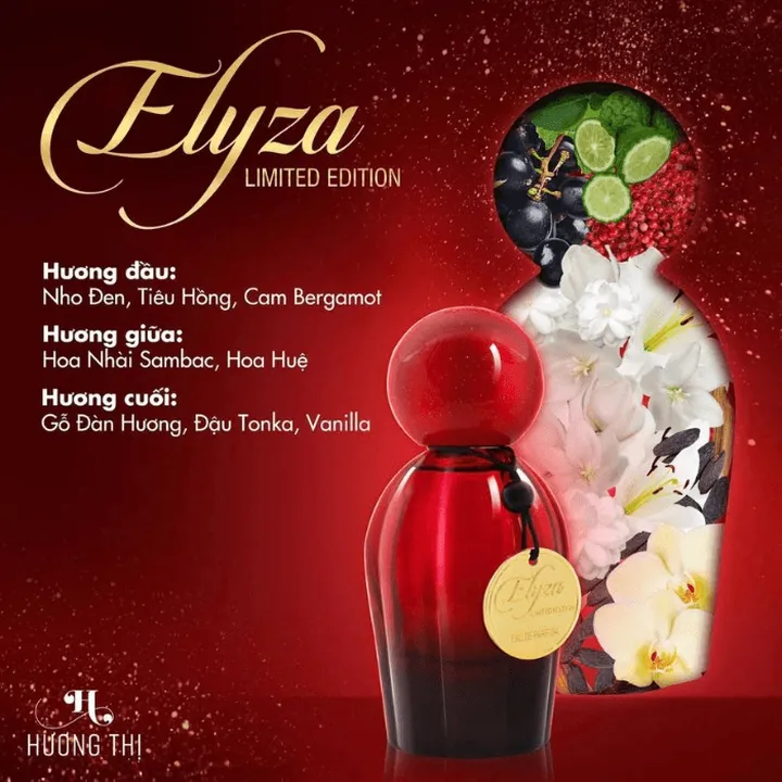 Hương Thị - Nước Hoa Nữ Elyza Phiên Bản Giới Hạn 40ml