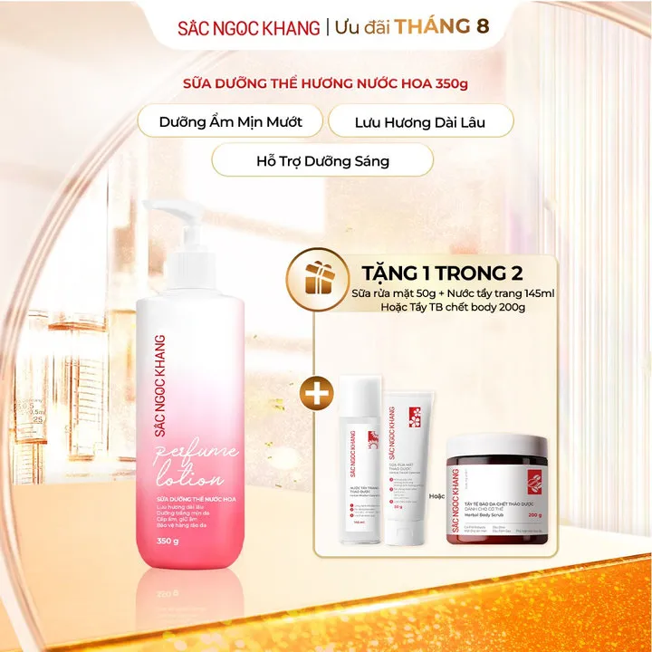 Sữa Dưỡng Thể Hương Nước Hoa (chai 350g)