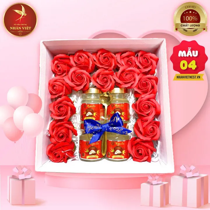 Alternative view of Quà Tặng Quốc Tế Phụ Nữ 8/3 Yến Sào Nhân Việt - Mẫu 04 - Nhân Việt