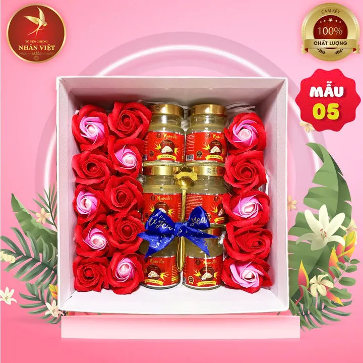 Alternative view of Quà Tặng Quốc Tế Phụ Nữ 8/3 Yến Sào Nhân Việt - Mẫu 05 - Nhân Việt