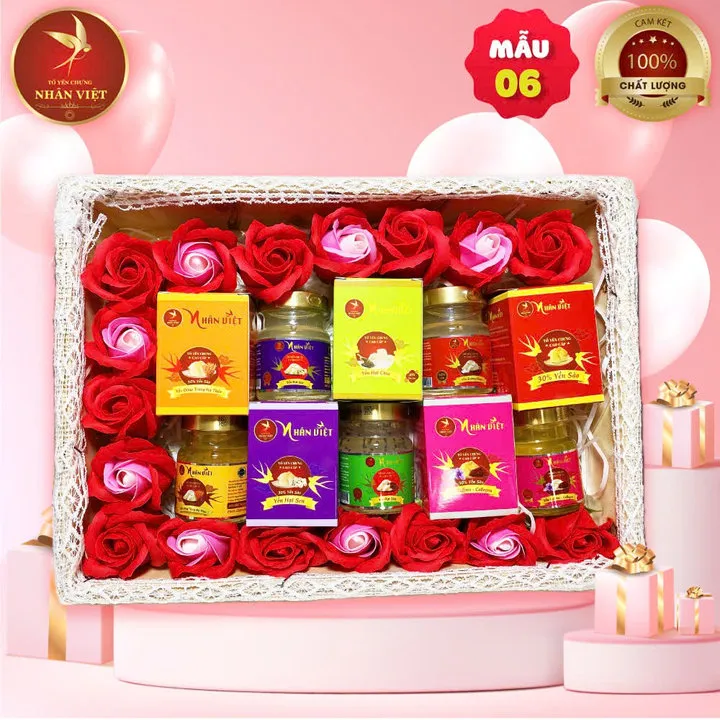 Alternative view of Quà Tặng Quốc Tế Phụ Nữ 8/3 Yến Sào Nhân Việt - Mẫu 06 - Nhân Việt