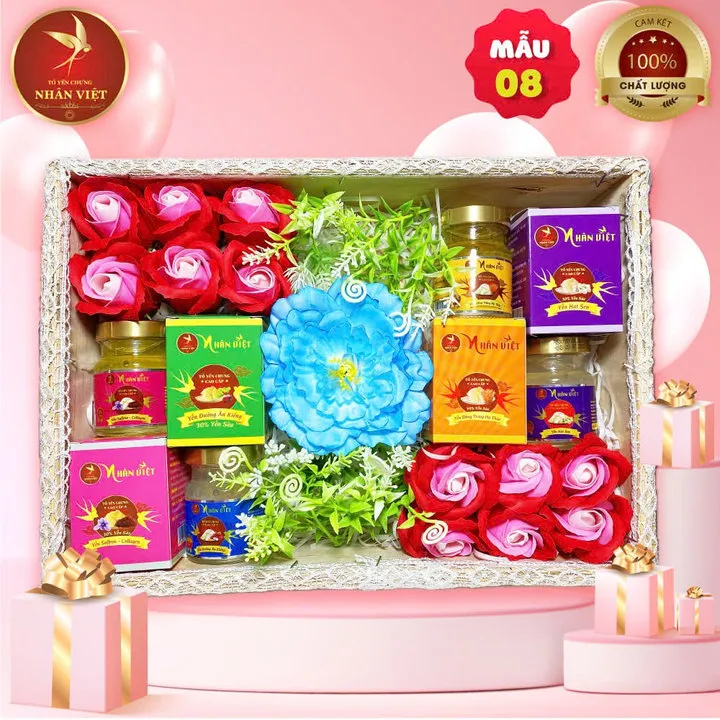 Alternative view of Quà Tặng Quốc Tế Phụ Nữ 8/3 Yến Sào Nhân Việt - Mẫu 08 - Nhân Việt