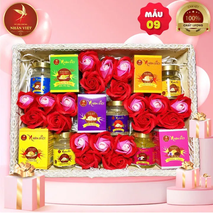 Alternative view of Quà Tặng Quốc Tế Phụ Nữ 8/3 Yến Sào Nhân Việt - Mẫu 09 - Nhân Việt