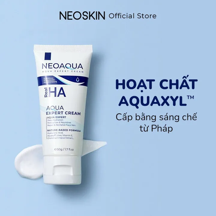 Alternative view of Combo 2 Tuýp Kem Dưỡng Ẩm Khóa Ẩm Phục Hồi Da 2in1 Neoaqua Cấp Nước Chuyên Sâu Ngừa Lão Hóa - Tuýp 50gr