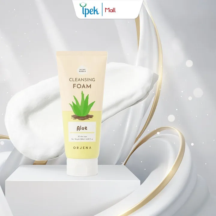 Alternative view of [ Tặng Son Dưỡng Môi Eveline ] Sữa Rửa Mặt Chiết Xuất Nha Đam 180ml Orjena