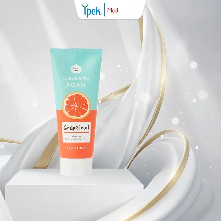 Alternative view of [ Tặng Mặt Nạ ] Sữa Rửa Mặt Chiết Xuất Bưởi Hồng Vitamin C Dưỡng Sáng Và Giảm Lão Hóa 180ml Orjena