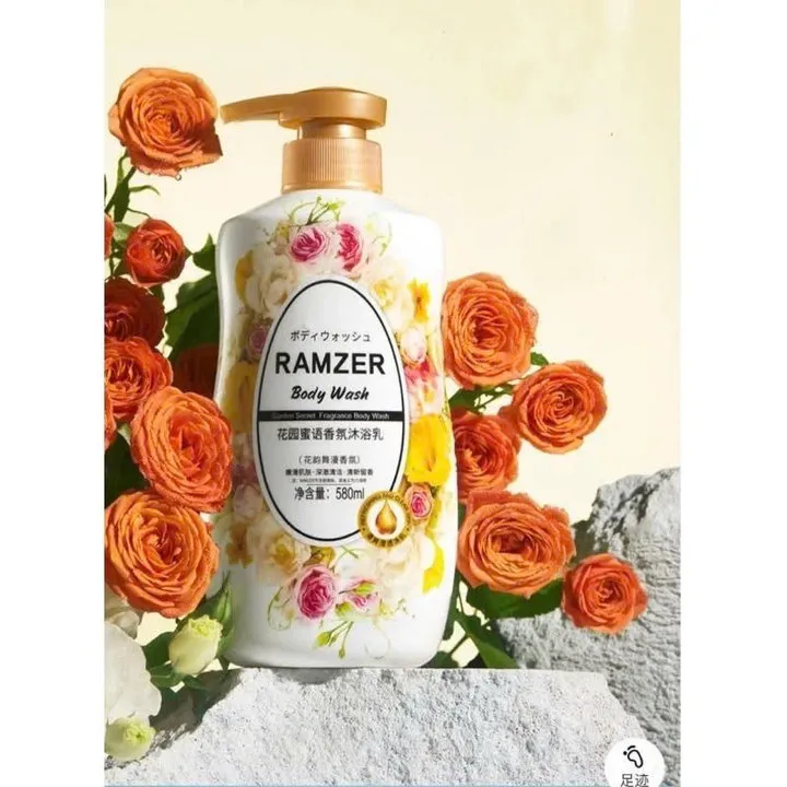 Alternative view of Sữa Tắm Hương Nước Hoa Ramzer Làm Trắng, Dưỡng Ẩm, Mờ Thâm Và Giảm Mụn Chai 580ml - Su
