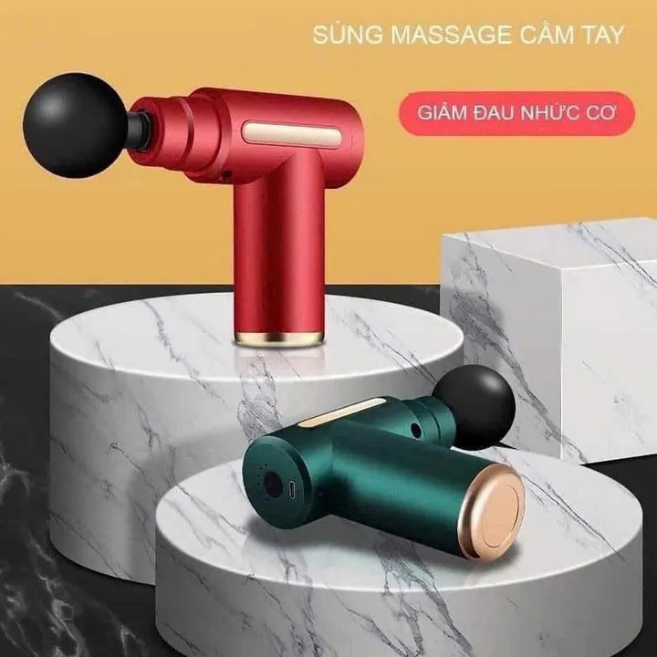 Sú''ng Masage Cổ Vai Gáy, Đấm Lưng Cầm Tay Tiện Ích