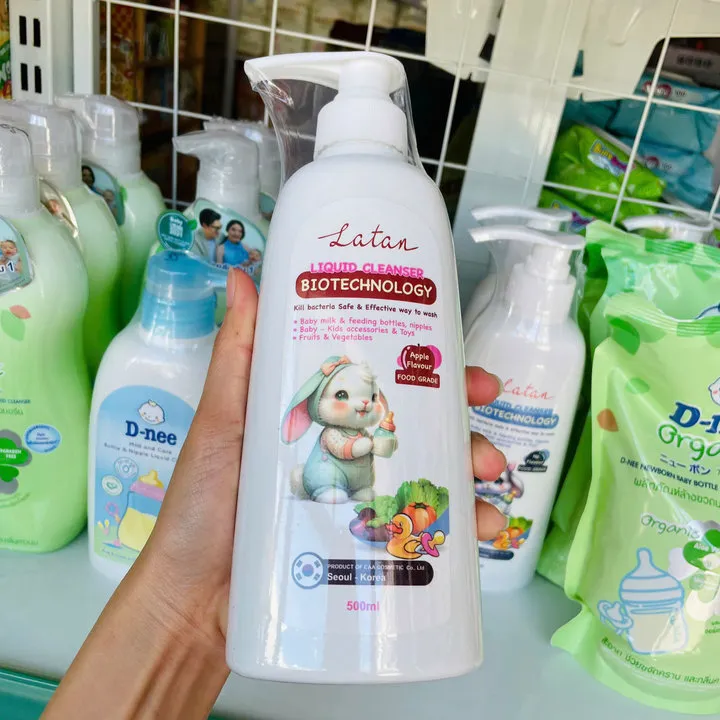 Nước Rửa Bình Cho Bé, Rửa Rau Củ Quả 500ml L106 - Lady's Passion