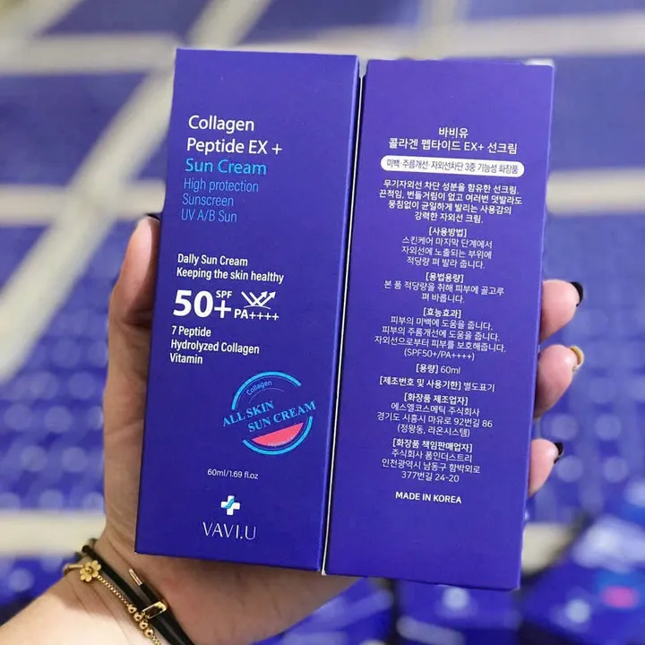 Alternative view of Kem Chống Nắng Collagen Peptide Ex Sun Cream 60ml - Hàn Quốc