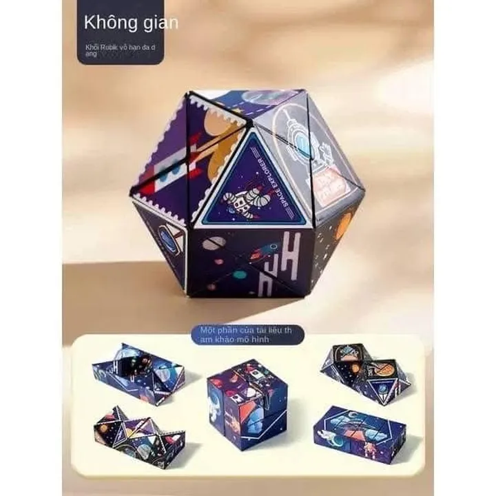 Đồ Chơi Cho Bé Ma Thuật Khối Rubik 3d