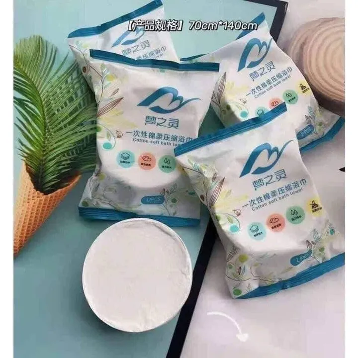 Khăn Tắm Nén Du Lịch Tiện Ích